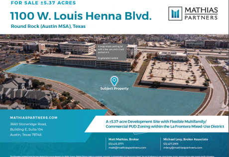 ±5.37-acre Development Site in La Frontera